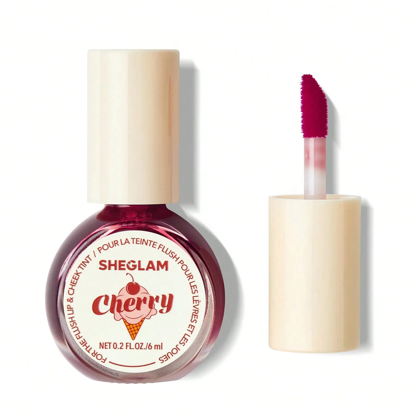تینت لب و گونه شیگلم رنگ Cherry Picked