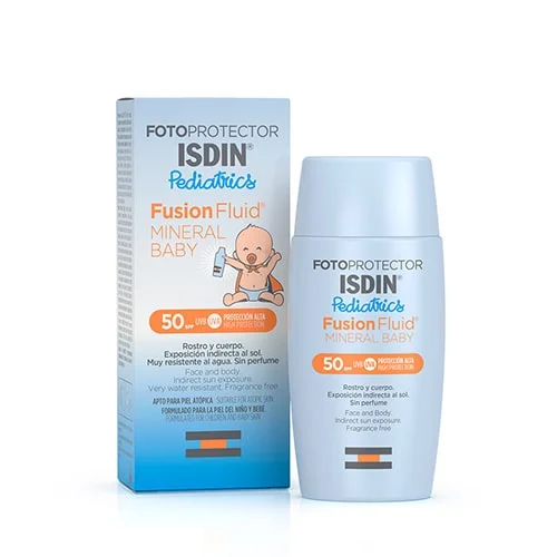 ضد آفتاب فیوژن فلویید SPF50 مینرال کودک ایزدین
