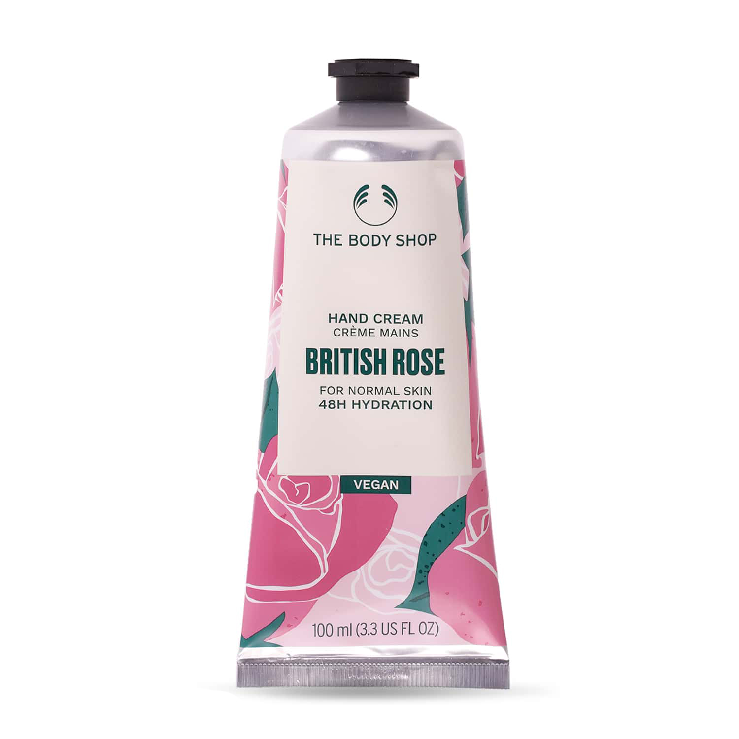 کرم مرطوب کننده دست British Rose بادی شاپ
