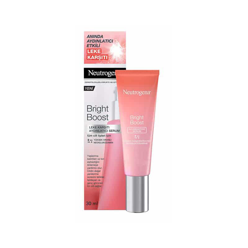سرم ضد لک و درخشان کننده نوتروژینا سری Bright Boost حجم 30 میلی لیتر