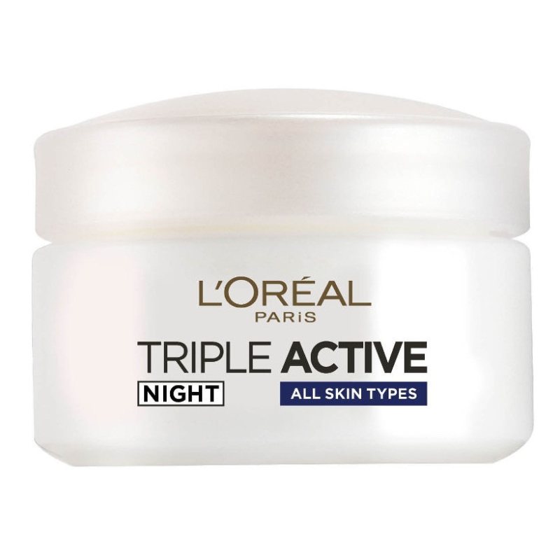 کرم آبرسان شب لورال LOreal مدل تریپل اکتیو حجم ۵۰ میل